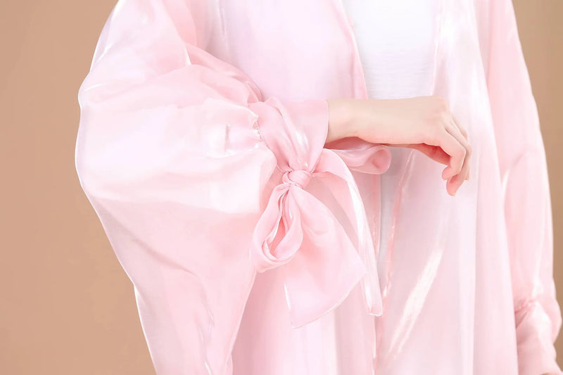 Belted Abaya with Signature Bow in 6 Colors