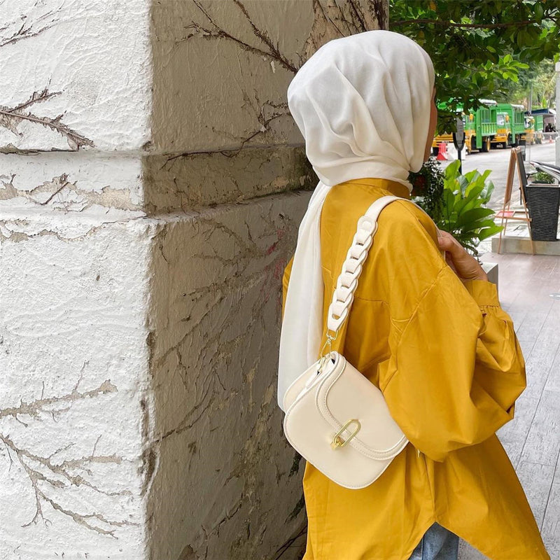 Solid Color Pocket Patchwork Blouse