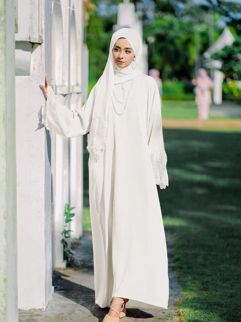 Elegant Muslimah Dress: Baju Kurung & Abaya with Matching Tudung