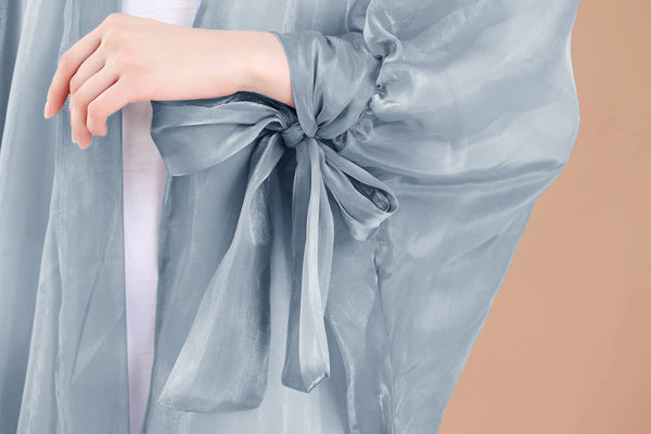 Belted Abaya with Signature Bow in 6 Colors