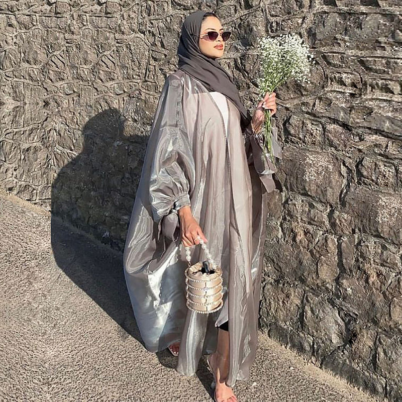 Belted Abaya with Signature Bow in 6 Colors