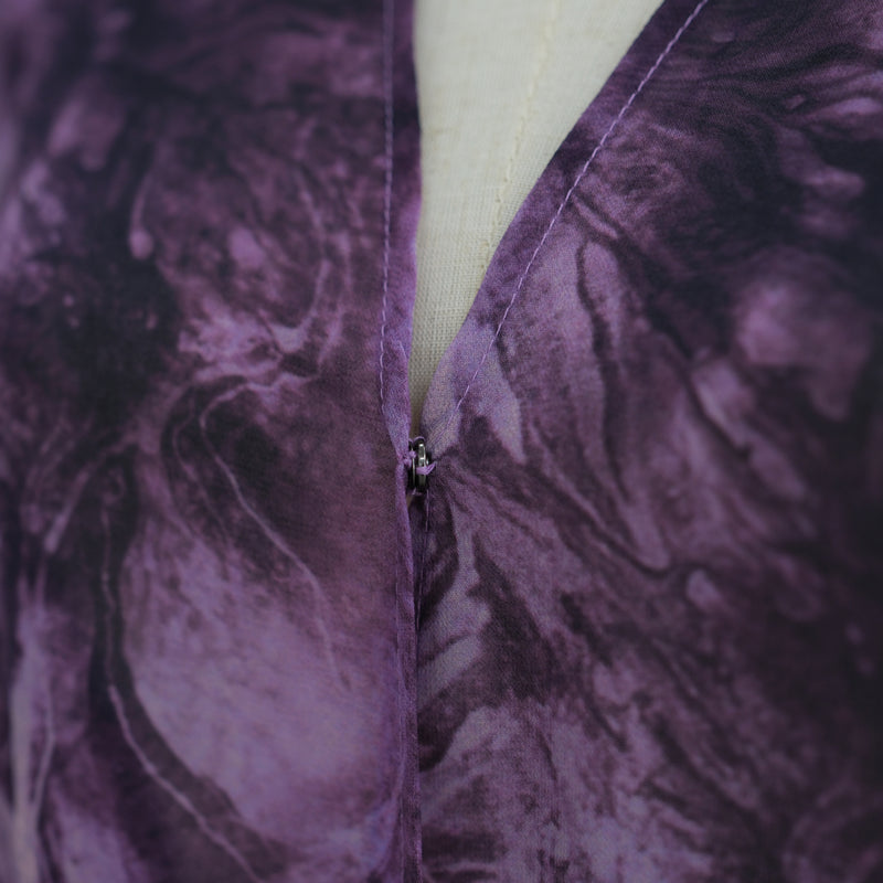 Elegant Open Front Kimono with Matching Scarf