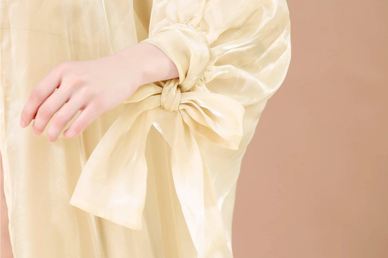 Belted Abaya with Signature Bow in 6 Colors