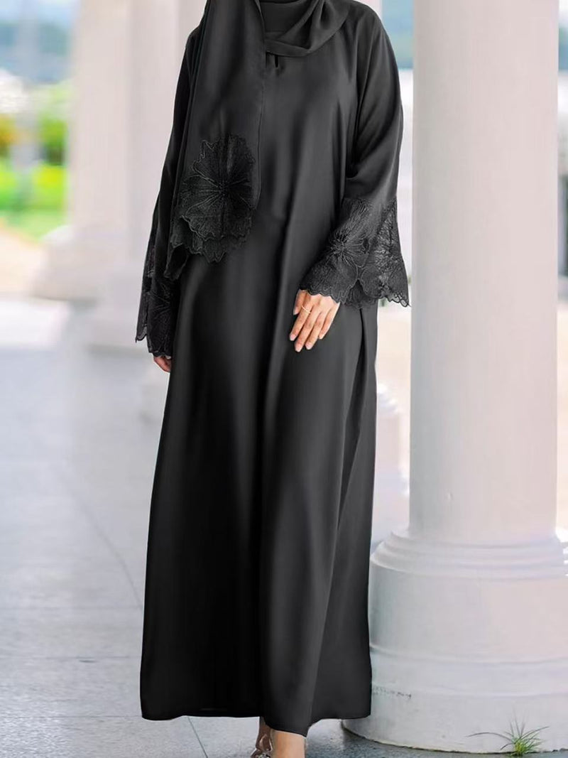 Elegant Muslimah Dress: Baju Kurung & Abaya with Matching Tudung