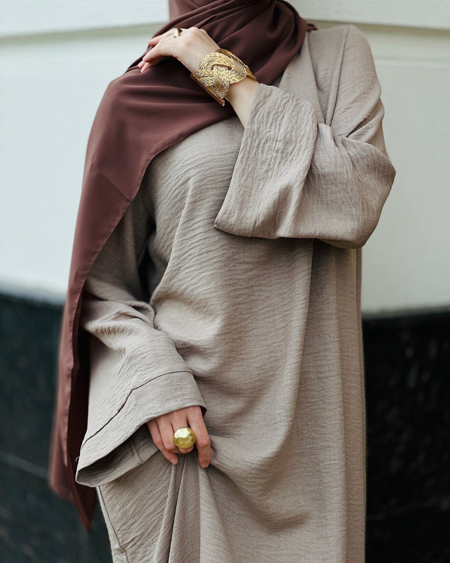 Plain Linen Dress