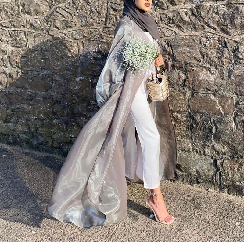 Belted Abaya with Signature Bow in 6 Colors