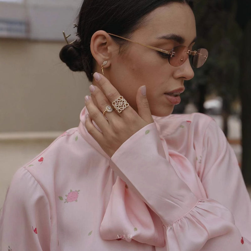 Floral Jacquard Satin Coat & Dress Set - Elegant Two-Piece Ensemble