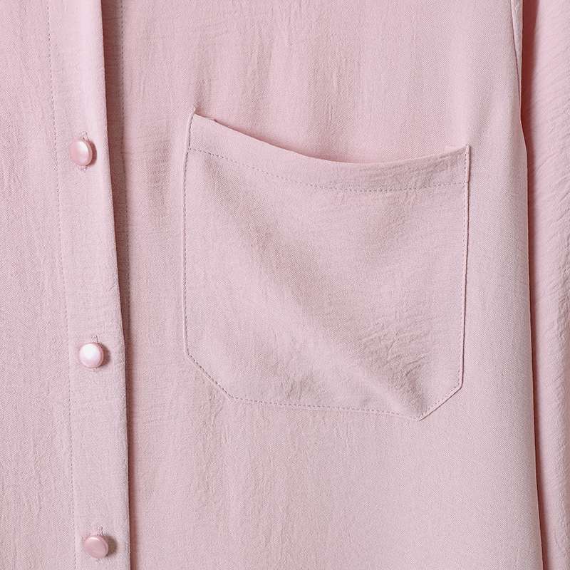 2-Piece Set: Long Sleeve Blouse with Trousers