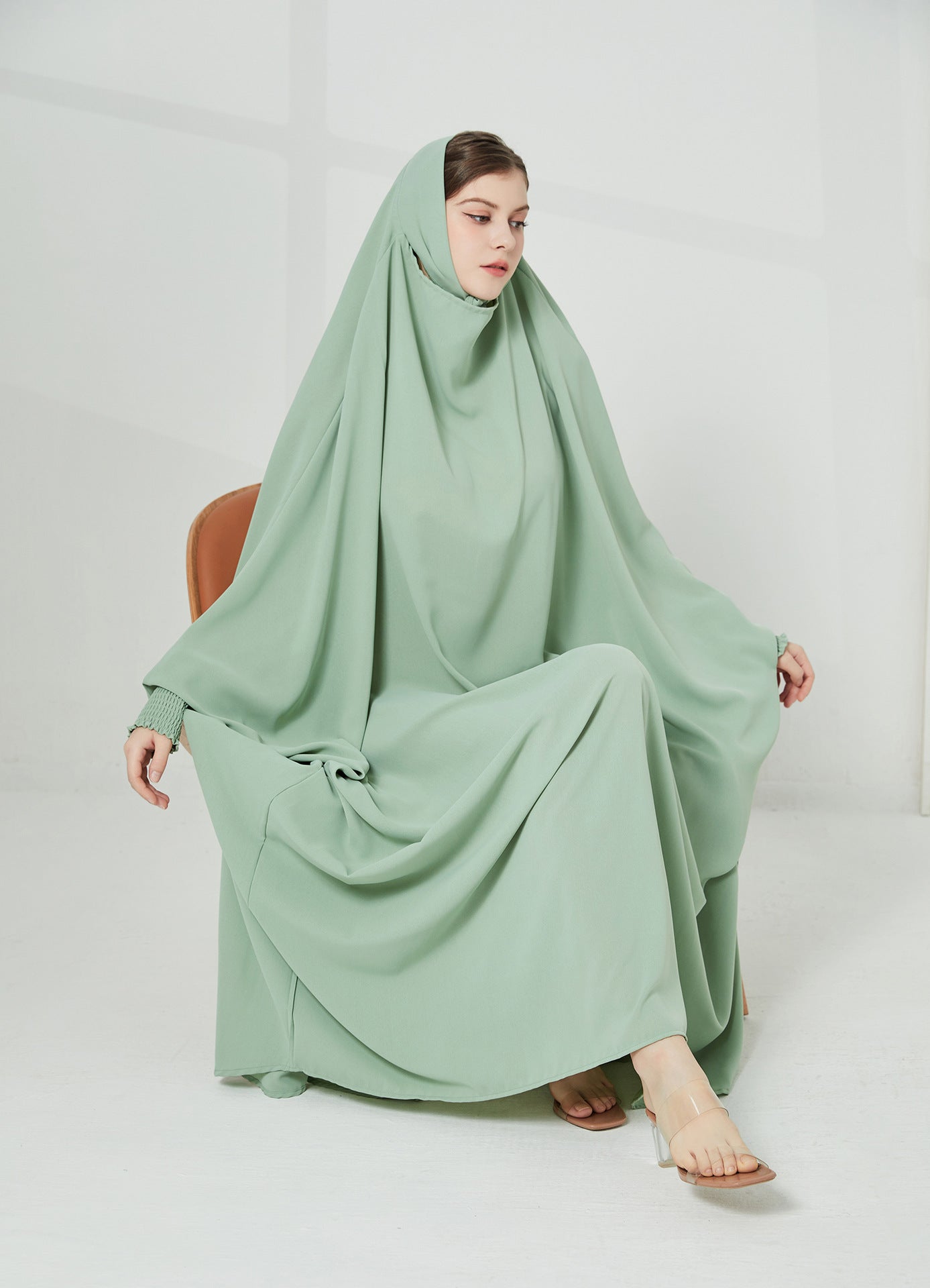 Plain Abaya Set